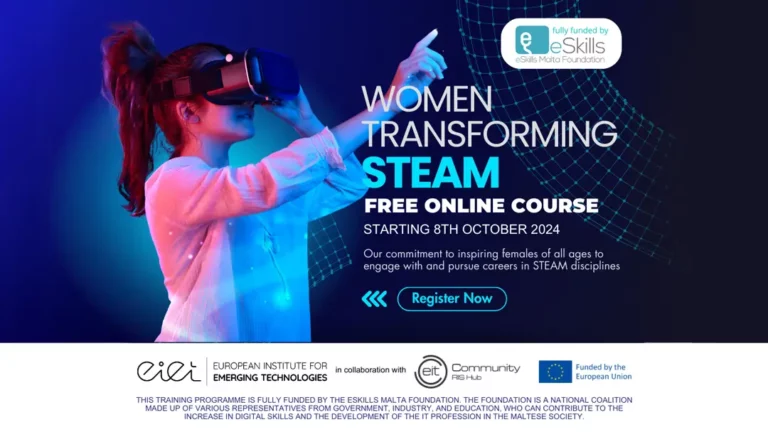 Women Transforming STEAM - Weekly 1-hour Free Online Course